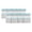 Gray Blue, variant on 2 Pack Valances for Windows, Sky Blue Grey Window Valances for Living Room/Bedroom/Bathroom, Chic Garden Floral Stripe Embroidery Design Light Filtering Kitchen Curtain Valance 42"W x12" L