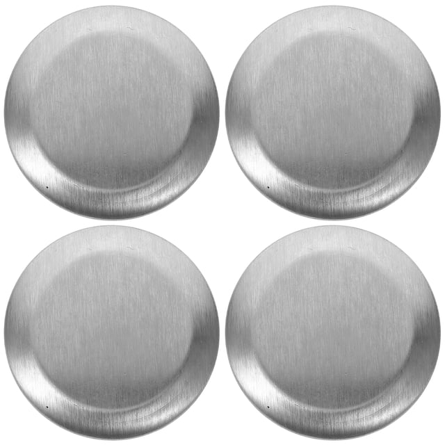 4 tapas para agujeros de fregadero de cocina, tapa de acero inoxidable para grifo de lavabo, tapón de placa para grifo, tapa decorativa sellada