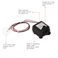 thumbnail image 2 of 3 Pin Water Cooling Refit Pump, Light 3600 RPM Great Performance Easy Installation Water Pump, For 9.5mm Inside Diameter Hose, 2 of 8