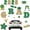 Green, variant on 2026 Graduation Magnets – Congrats Class of 2026 Reflective Waterproof Magnetic Stickers for Car, Fridge & Garage