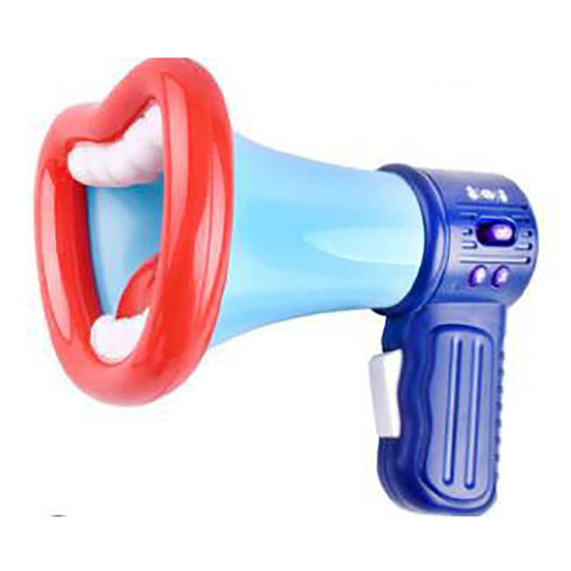 Kids Trumpet Voice Changer Toy Recording Microphone Toys With Megaphone Record 