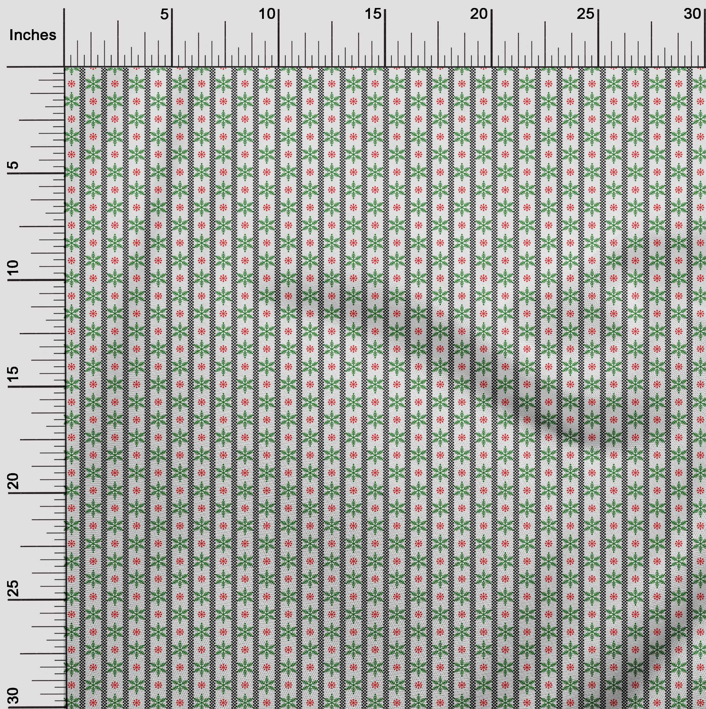 oneOone Cotton Jersey Off-White Fabric Merry Christmas Sewing Fabric By The Yard Printed Diy Clothing Sewing Supplies 58 Inch Wide - X6