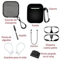 thumbnail image 2 of Funda y kit de accesorios 9 en 1 para Airpods 2 o 1 negro Gadget Collection Mx FKAA2-01, 2 of 8