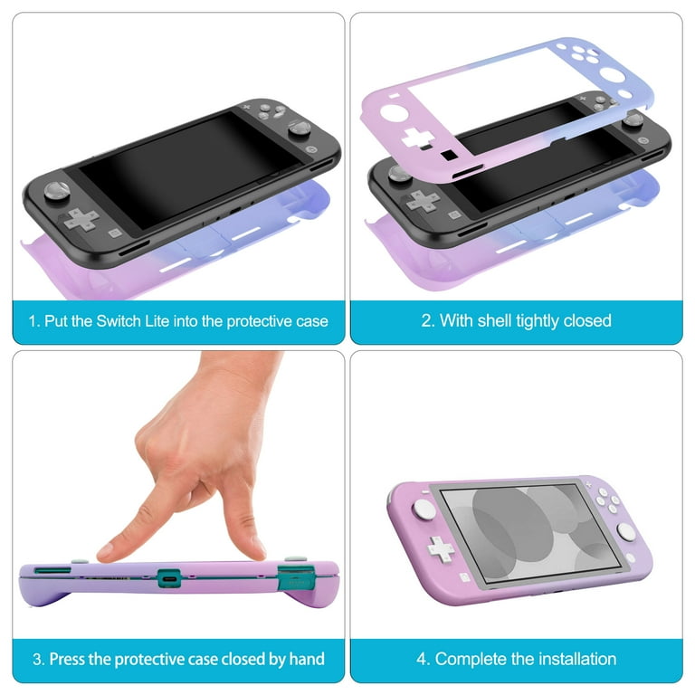 TSV Cover Case Fit for Nintendo Switch Lite, Hard PC Protective