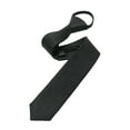 thumbnail image 1 of Maoww Cravate Étroite Rétro pour Hommes et Garçons Cravate Pratique pour Mariage Fête Boîte de Nuit Mariée Robe Noire, 1 of 9
