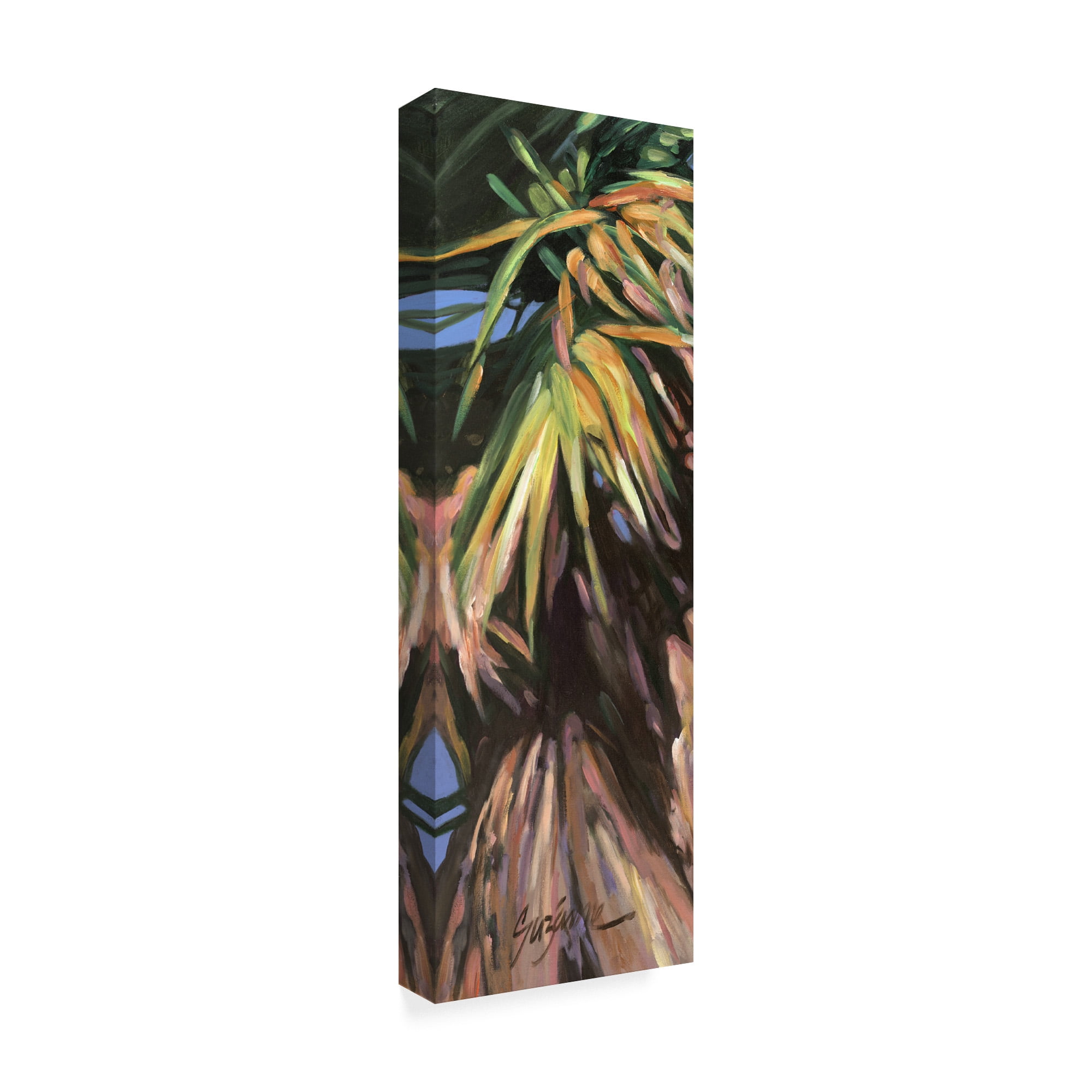 Trademark Fine Art 'Wild Palm I' Canvas Art by Suzanne Wilkins