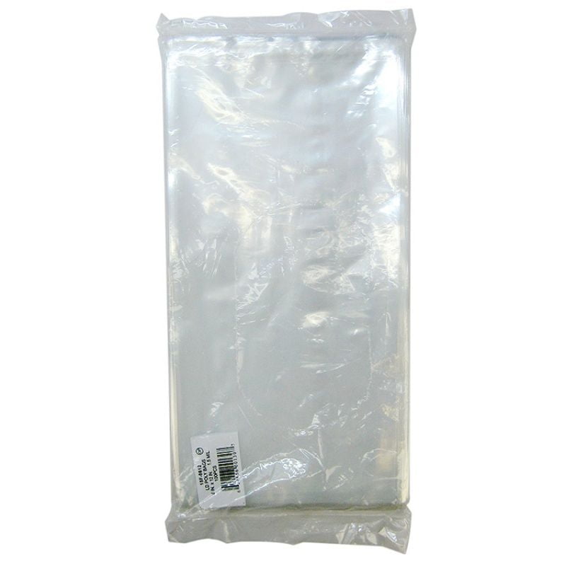 1-1000 8"x12" Elkay Plastics Bags TUF-R 1mil Lay Flat Clear Open Top End Poly 