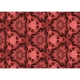 thumbnail image 1 of Ahgly Company Indoor Rectangle Patterned Cranberry Red Area Rugs, 2' x 5', 1 of 6