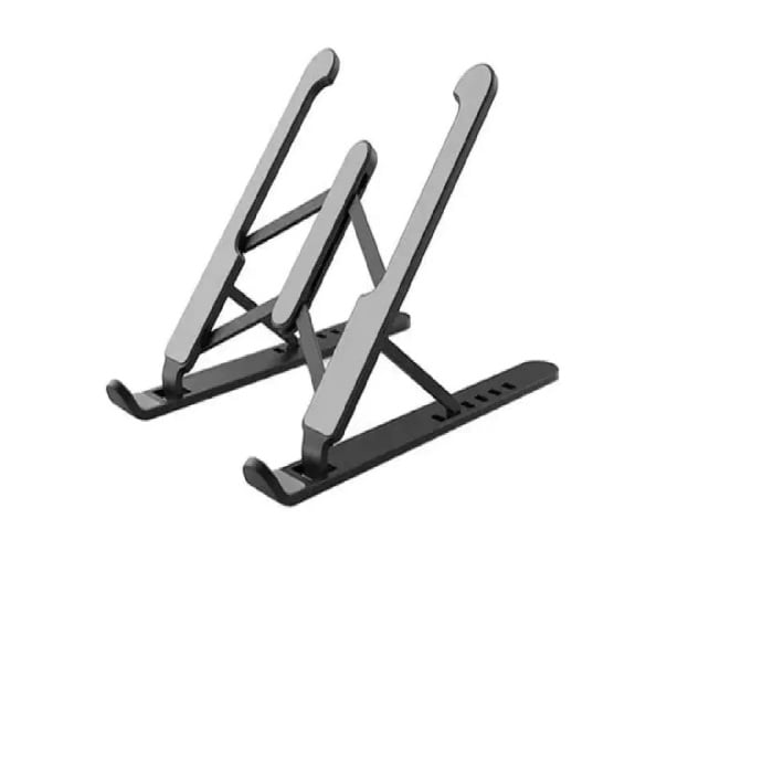 Base Apoyo Soporte Plegable Para Notebook Macbook Tablet P1 Negro