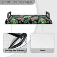 thumbnail image 4 of Renewold Universal Golf Cart Seat Cover Comfort Blanket & Cooling Towel for EZGO Yamaha Club Cars and More 2-Seat Golf Cart, Monstera Leaf Green, 4 of 5