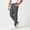 Dark Gray, variant on Workout Pants for Men Lightweight Tapered Fit Hiking Pants for Morning Walk, Streetwear Drawstring Pants with Side pockets