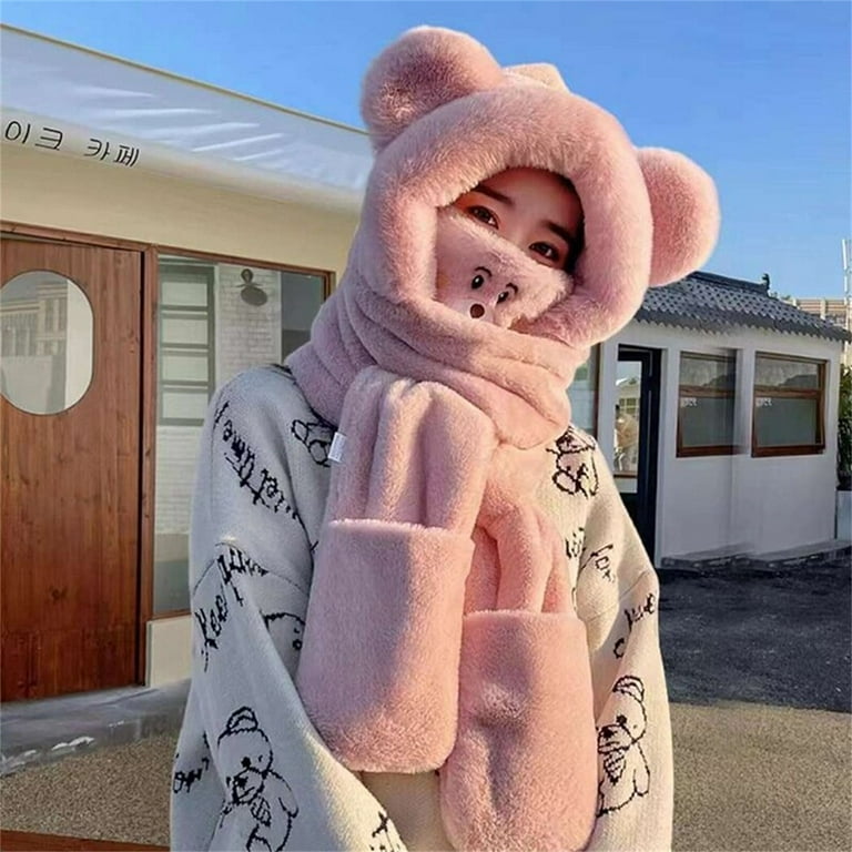 Cute hats and gloves for best sale girls