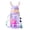 B, variant on Large Capacity Plastic Cup with Antler Handle, 1 Liter Deer Horn Shaped Tumbler for Office, Cute Novelty Drinking Bottle for Summer, BPA Free with Straw Lid