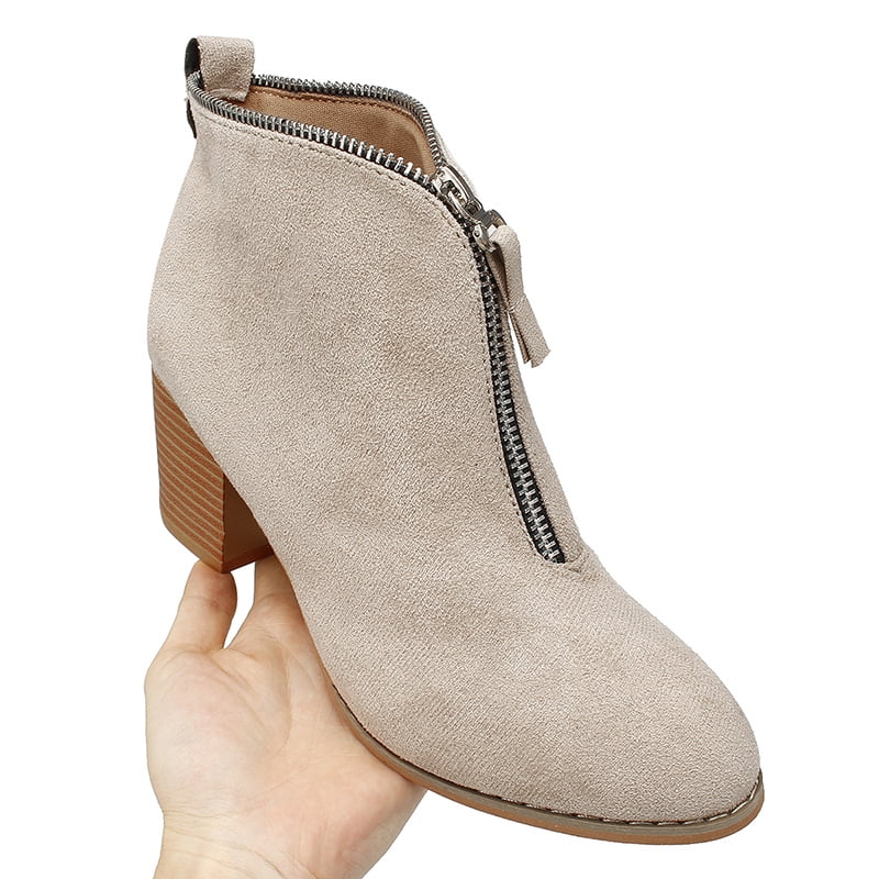 beige womens boots