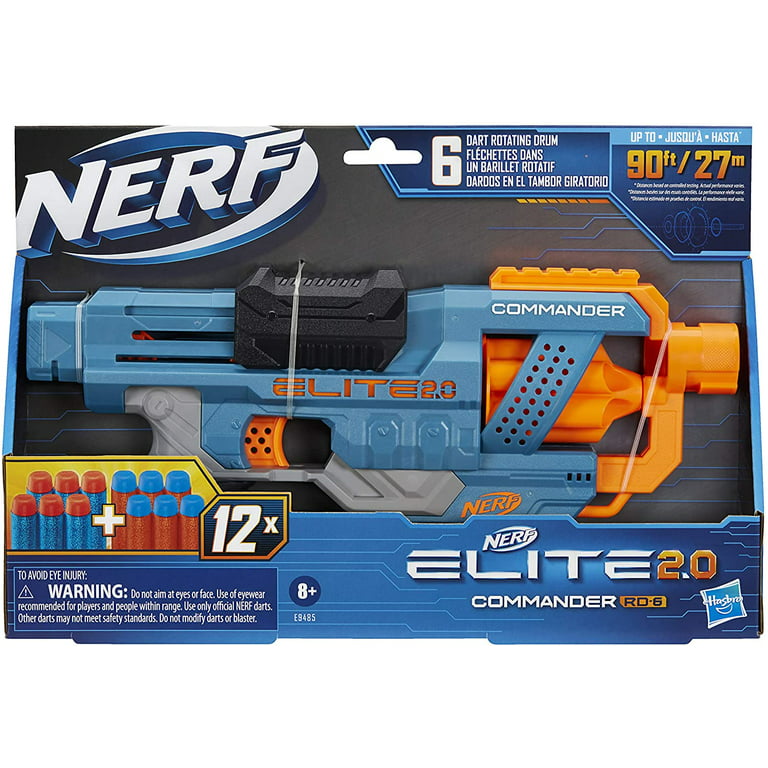 Nerf Elite 2.0 Commander RD-6 Review