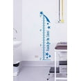 thumbnail image 3 of Reach for the Stars Growth Chart Vinyl Stickers Children Room Decals Art, 9.5x40-Inch Traffic Blue, 3 of 6