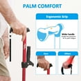 thumbnail image 3 of All Terrain Walking Cane for Men & Women, Lightweight, Foldable, Adjustable, 3 of 5