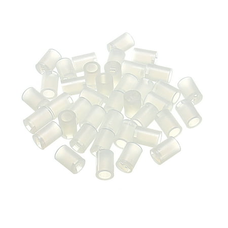 Flower Tube Spacer - 40pcs 3.5x5x7mm Nylon Straight Insulating Tube PCB Pillar Standoff Spacers