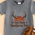 thumbnail image 6 of Boys 2-Piece Outfits 6-12 Months 12-24 Months 2T 3T 4T 5T 6T 7T Children Children'S Short Sleeve Set Cotton Summer New Boys Clothing Sets 0-6 Months, 6 of 6