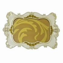 Three Star XT1003 18 x 12 in. Beige & Gold Tray