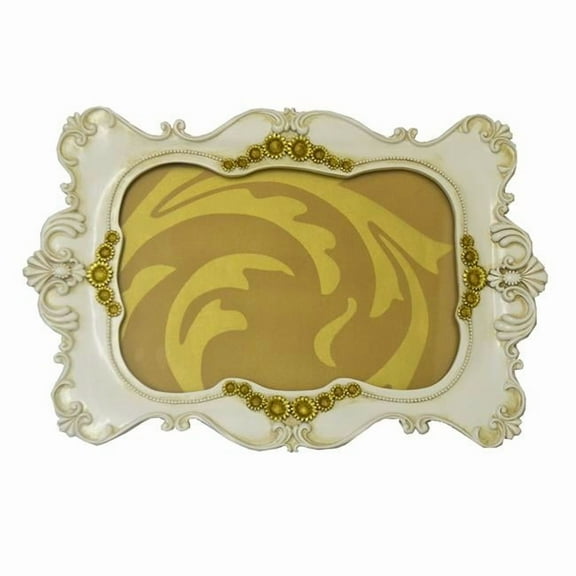 Three Star XT1003 18 x 12 in. Beige & Gold Tray