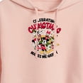 thumbnail image 3 of Disney - Celebrating Christmas - Juniors Cropped Pullover Hoodie, 3 of 5