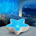 thumbnail image 2 of Starfish Ocean Projection Lamp, Romantic Water Ripple Night Light, Ocean Wave Projector Light, 7 Colors Sea Star Lamp for Room Decor, Ambient Mood , Meditation Relaxation, 2 of 9
