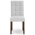 thumbnail image 2 of Dining Chairs Set of 2, Upholstered Seat, Modern Style, 22"D x 17"W x 36"H, 2 of 6