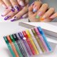 thumbnail image 4 of Rotuladores para uñas en 12 colores. Rotuladores finos de gel para manicura. Plumas de punta fina para pintar las uñas. 12 ml, 4 of 8