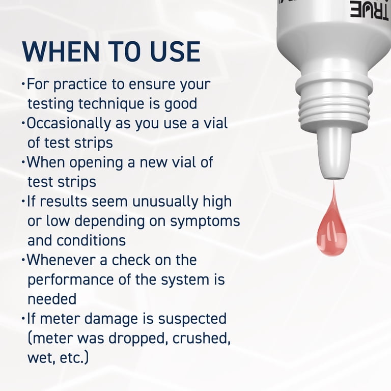 TRUE METRIX Control Solution Level 1, For Use with TRUE METRIX