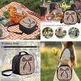 thumbnail image 6 of KUIFORTI Brown Camo Bow Durable Kids Backpack Set 4Pcs with Lunch Box Pencil Pouch Water Bottle Sleeve for Elementary Primary Middle School Back to School Supplies, 6 of 7