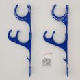 thumbnail image 2 of 2x Pool Pole Hangers Hooks W/ Screw for Pool Telescopic Poles Net Brush, 2 of 7