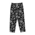 thumbnail image 4 of Goofa Snake Printed Soft Pajama Pants for Women, Wide Leg Comfy Casual Lounge Yoga Pants-Large, 4 of 9