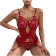 thumbnail image 4 of Moda mujer lencería sexy corsé ahueca hacia fuera ropa de dormir ropa interior Tops + traje de calzoncillos (incluyendo bragas) Fridja  nalpqowj44219, 4 of 9