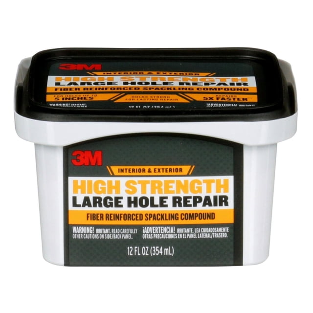 Spackling Compound 3M de alta resistencia, reforzado con fibra, 355 ml