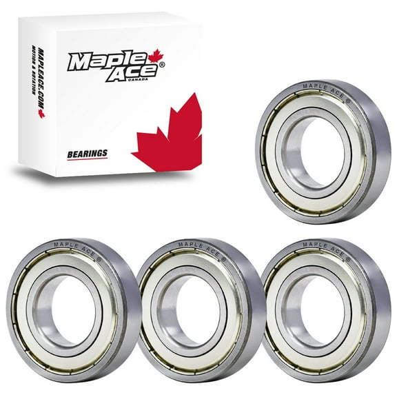 MAPLE ACE 6204-ZZ Ball Bearing Supreme Metal Shielded 20x47x14 mm, 6204 ZZ