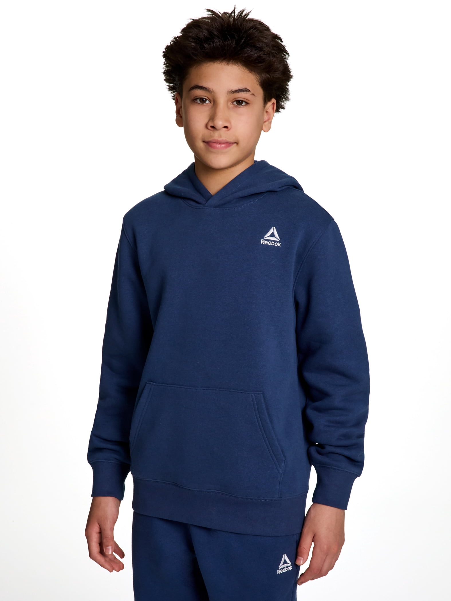 Reebok Boy's Athletic Game Day Fleece Pullover Hoodie, Sizes 4-18