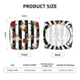 thumbnail image 6 of Uemuo Rose Flowers Pattern Waterproof Square Couch Cushion Covers, Magic Sofa Covers Washable, Stretch Sofa Seat Cushion Slipcovers, 6 of 9