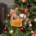 thumbnail image 2 of Navidad Decoración De Madera Camión Barco De Vapor Excavadora Camión De Bomberos Jeep Colgante Colgante Para Vacaciones Familiares Regalo De Fiesta De Navidad Eigraketly HA040840-10, 2 of 6