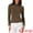 Brown, variant on DARING DIVA Women's Basic Long Sleeve Solid Color Thermal Shirts XS Dark Green