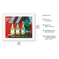 thumbnail image 2 of Perrier Zest - Lemon Orange Lime Sparkling Waters - Vintage Advertising Poster by Bernard Villemot - Fine Art Rolled Canvas Print 16in x 20in, 2 of 4