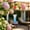 Blue-Free Size/BU, variant on Glass Hanging Hummingbird Feeder Outdoor Red Flower Ports Leak Proof Ant Moat Wild Bird Feeder Garden Yard