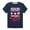 NAVY, variant on Instant Message - Weekend Forecast Baseball with Dad - Toddler & Youth Short Sleeve Graphic T-Shirt