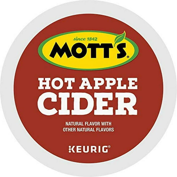 Motts Hot Apple Cider K Cups - Pack Of 2 Boxes - 48 K Cups Total - 24 K Cups Per Box - For Use In Keurig Coffee Makers