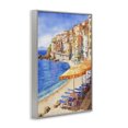 thumbnail image 2 of Stupell Industries Coastal Beach Lounging on Mediterranean Shore Gray Framed Giclee Art, 20 x 30, by Creative Studio, 2 of 8