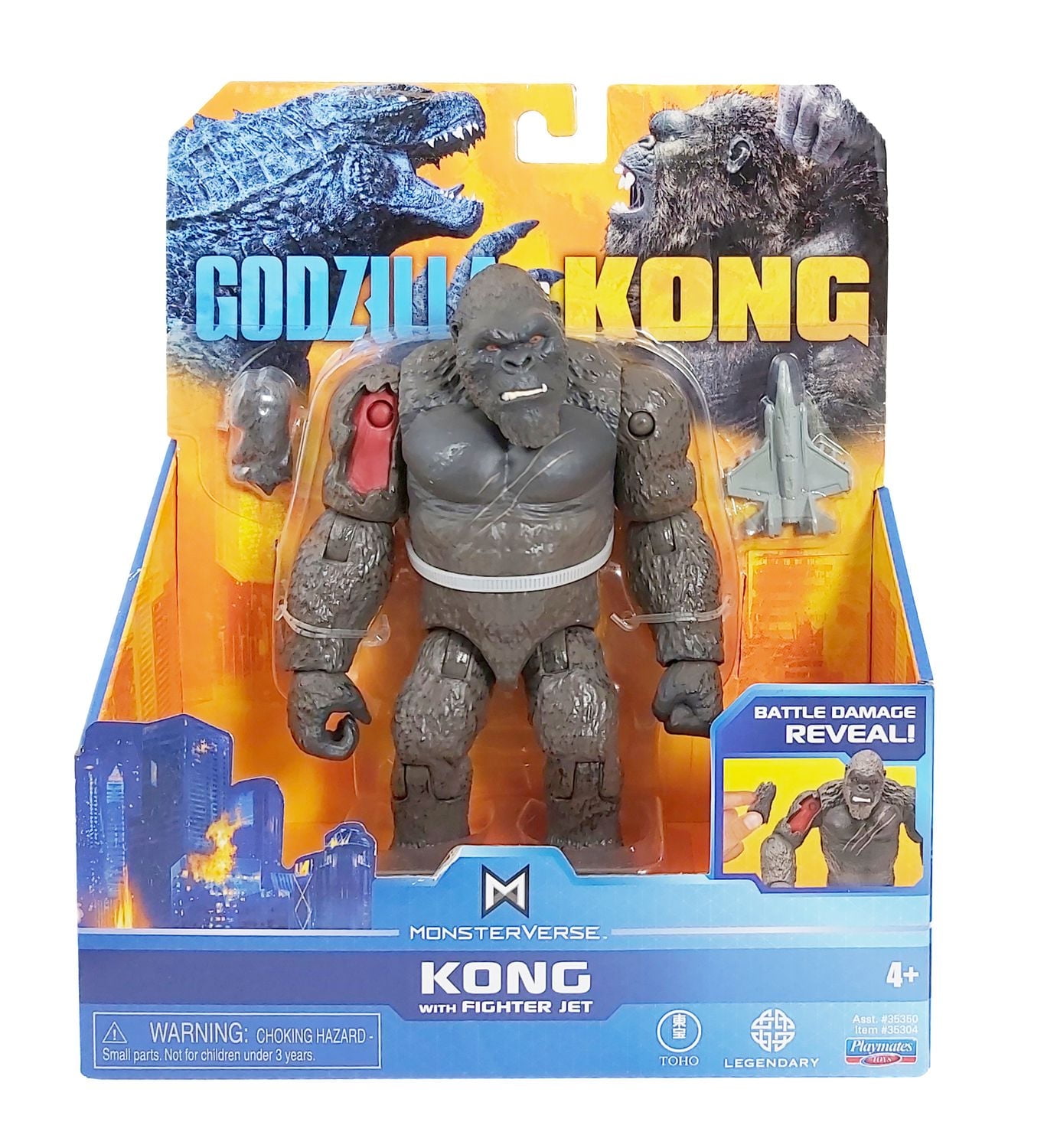 Monsterverse - Godzilla vs. Kong - Kong with Fighter Jet