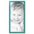 thumbnail image 2 of ArtToFrames 18" x 39" Turquoise Picture Frame, 18x39 inch Blue Wood Poster Frame (WOM-4588), 2 of 8