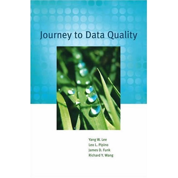 Pre-Owned Journey to Data Quality, 9780262122870, 0262122871, Hardcover,