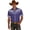 Purple, variant on HOWPAY Button down Shirts for Men Short Sleeve Summer Western Cowboy Print Holiday Beach Tops Regular Fit Casual Lightweight Comfy Shirts Black L