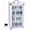 36, variant on MROOBEST Slot Wall Mounted Cell Phone Locker Cabinet-Aluminum Alloy MDF-Transparent Door